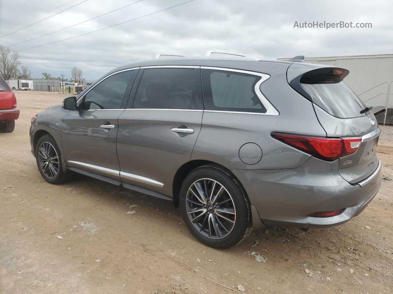 2017 Infiniti Qx60  Gray vin: 5N1DL0MN0HC540582