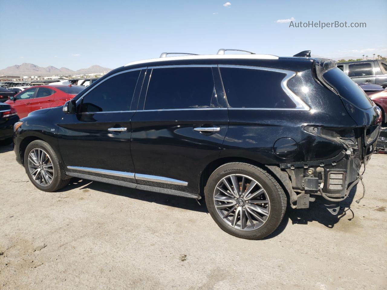 2017 Infiniti Qx60  Black vin: 5N1DL0MN0HC544180