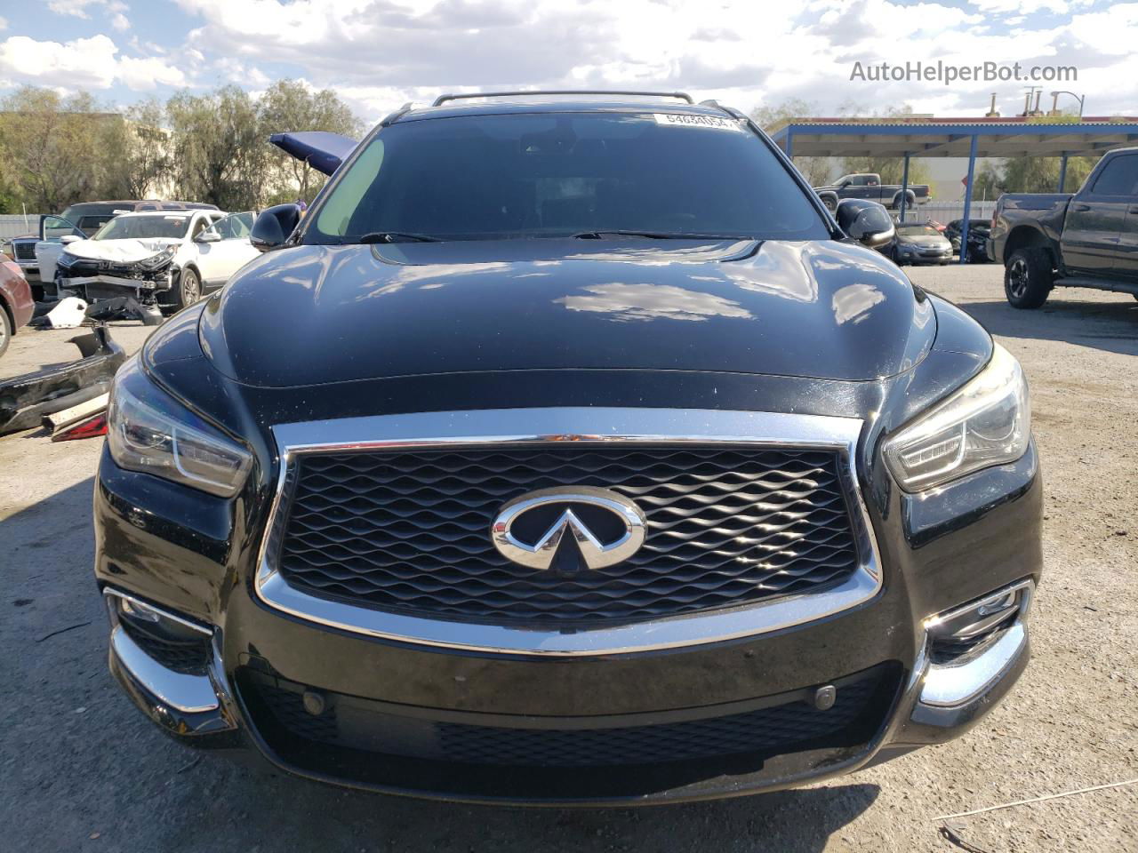 2017 Infiniti Qx60  Black vin: 5N1DL0MN0HC544180