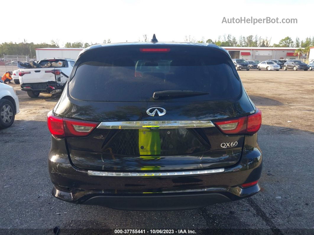 2017 Infiniti Qx60 Черный vin: 5N1DL0MN0HC547709