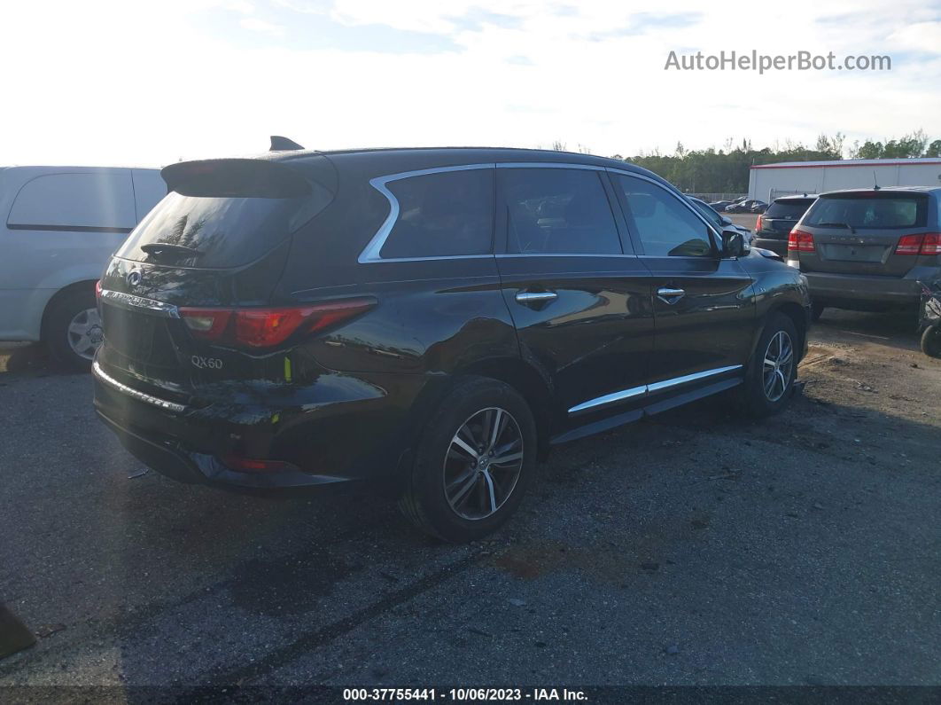 2017 Infiniti Qx60 Black vin: 5N1DL0MN0HC547709