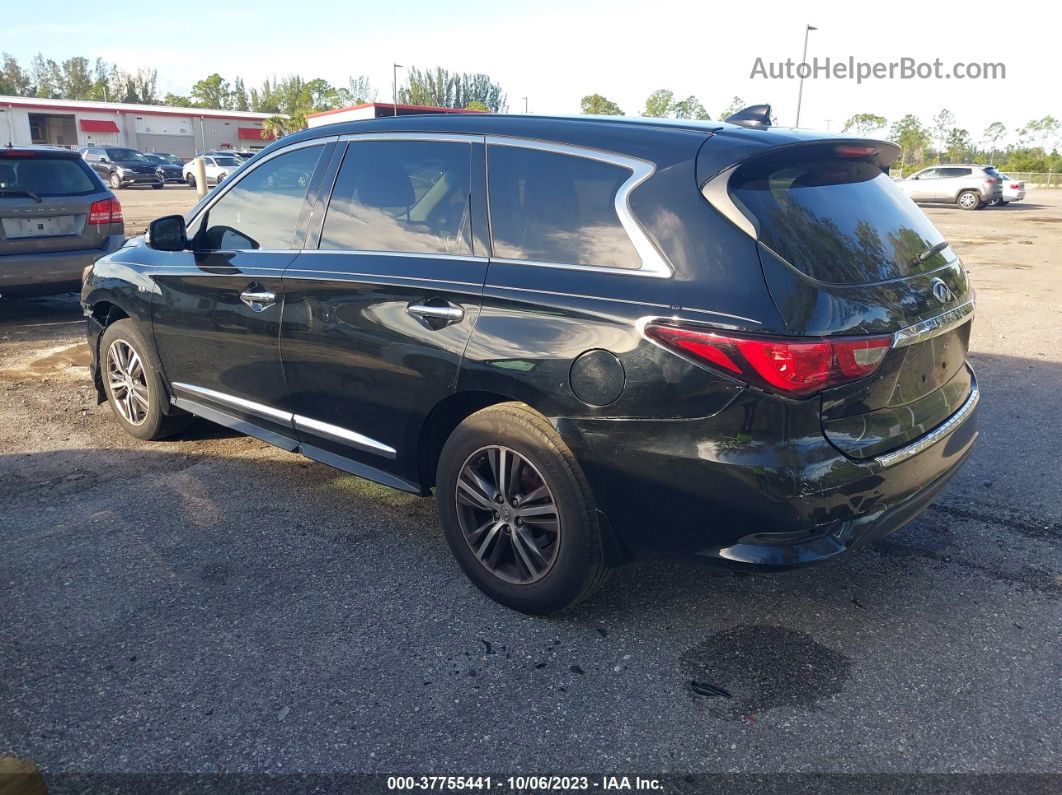 2017 Infiniti Qx60 Black vin: 5N1DL0MN0HC547709