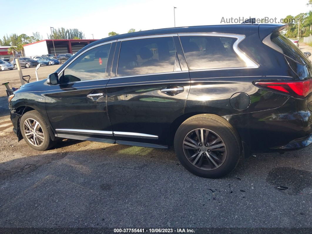 2017 Infiniti Qx60 Black vin: 5N1DL0MN0HC547709