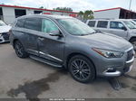 2017 Infiniti Qx60   Gray vin: 5N1DL0MN0HC560105