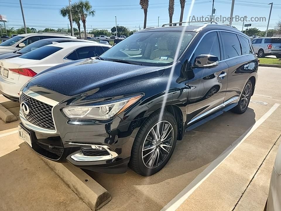 2020 Infiniti Qx60 Luxe/pure/special Edition Черный vin: 5N1DL0MN0LC507686