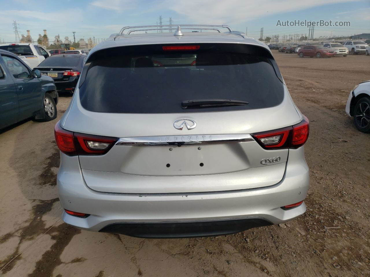 2020 Infiniti Qx60 Luxe Silver vin: 5N1DL0MN0LC516405