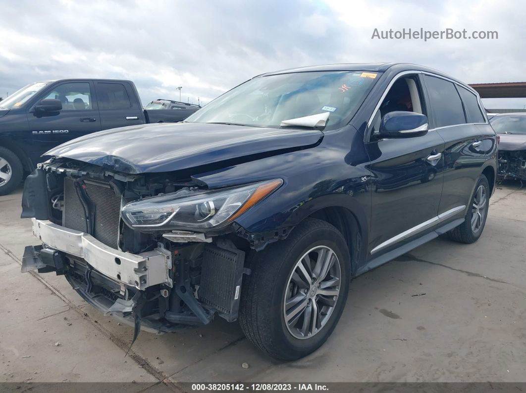 2020 Infiniti Qx60 Pure Blue vin: 5N1DL0MN0LC532636