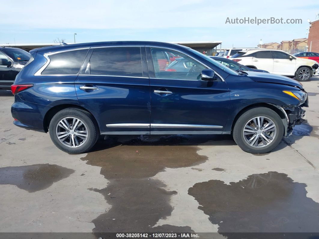 2020 Infiniti Qx60 Pure Синий vin: 5N1DL0MN0LC532636