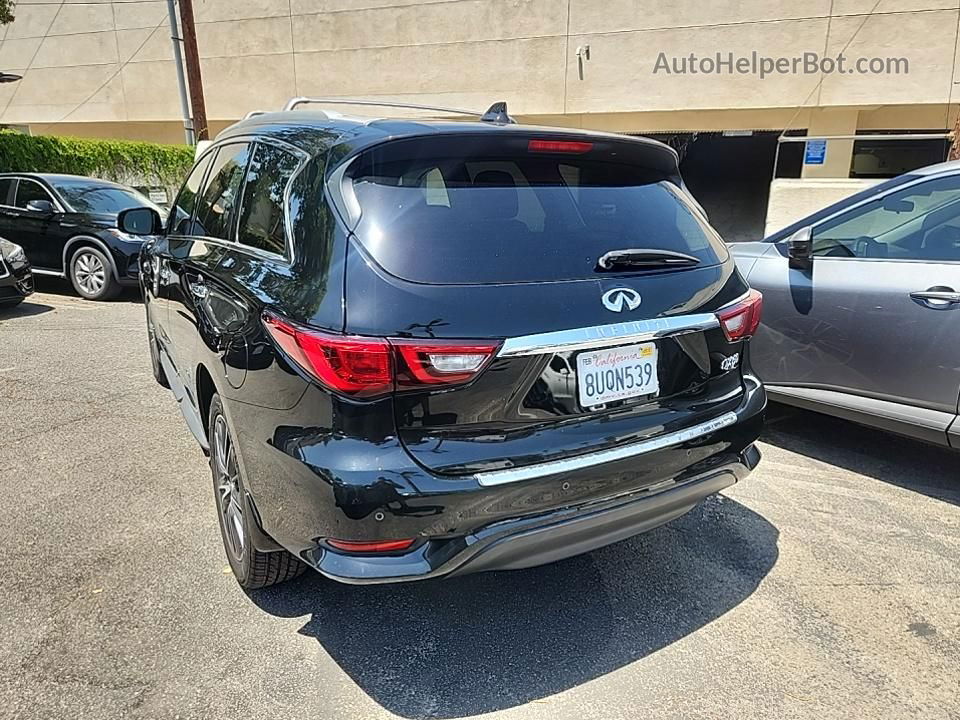 2020 Infiniti Qx60 Luxe/pure/special Edition Black vin: 5N1DL0MN0LC546147