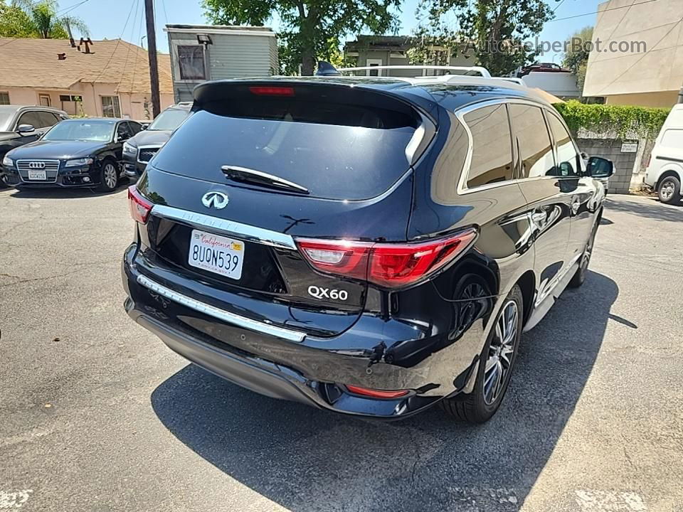 2020 Infiniti Qx60 Luxe/pure/special Edition Черный vin: 5N1DL0MN0LC546147