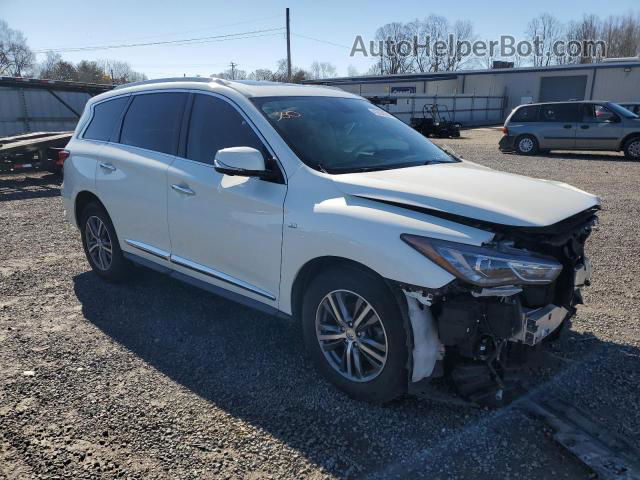 2017 Infiniti Qx60  White vin: 5N1DL0MN1HC503749