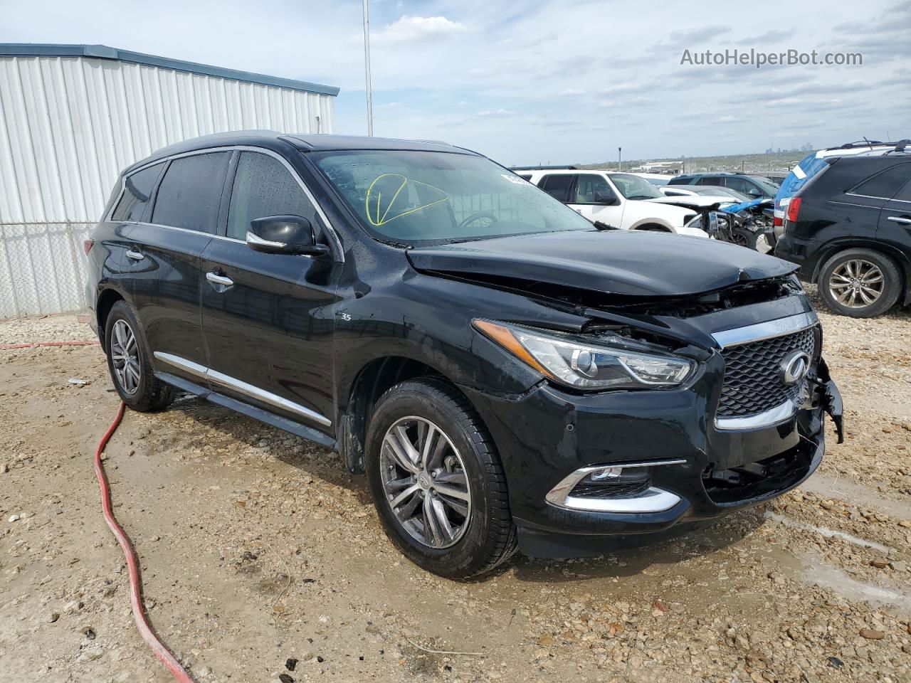 2017 Infiniti Qx60  Black vin: 5N1DL0MN1HC541109