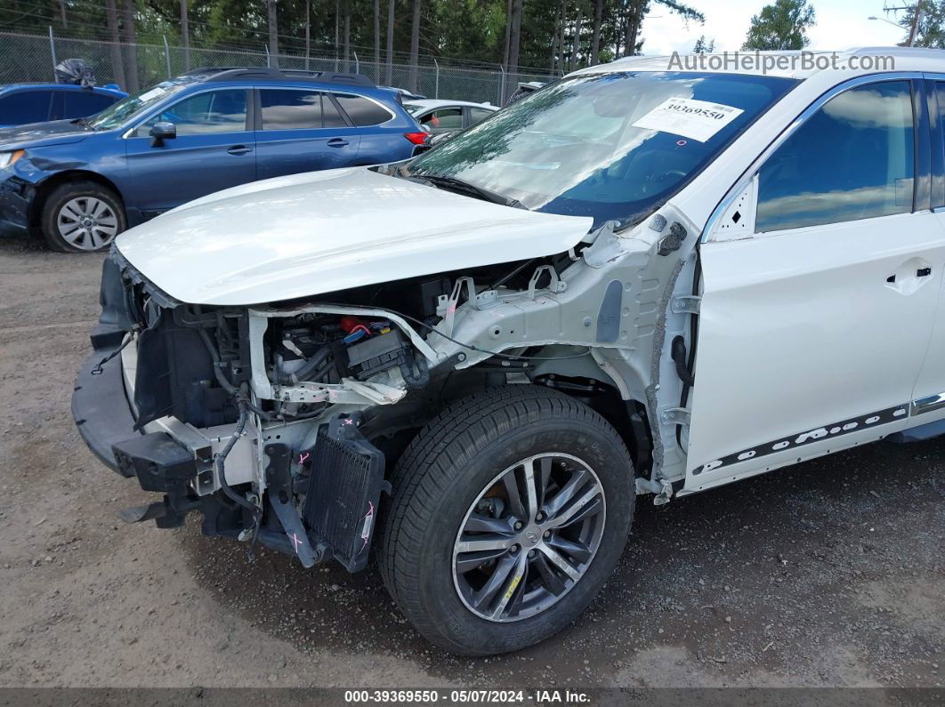 2017 Infiniti Qx60   White vin: 5N1DL0MN1HC543801