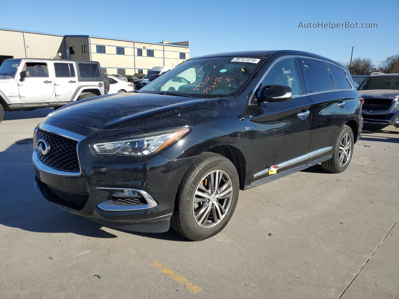 2017 Infiniti Qx60  Black vin: 5N1DL0MN1HC556256