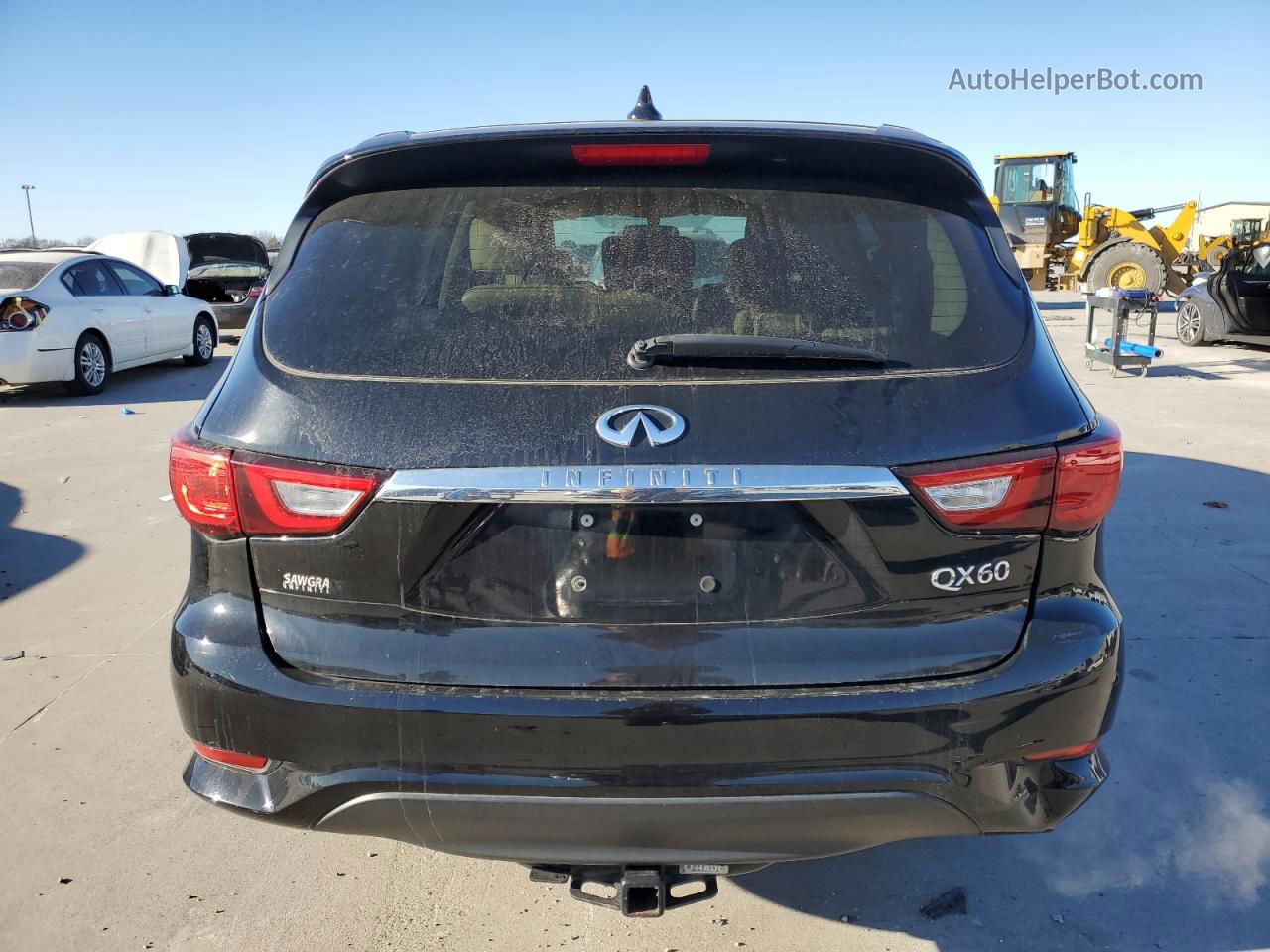 2017 Infiniti Qx60  Black vin: 5N1DL0MN1HC556256