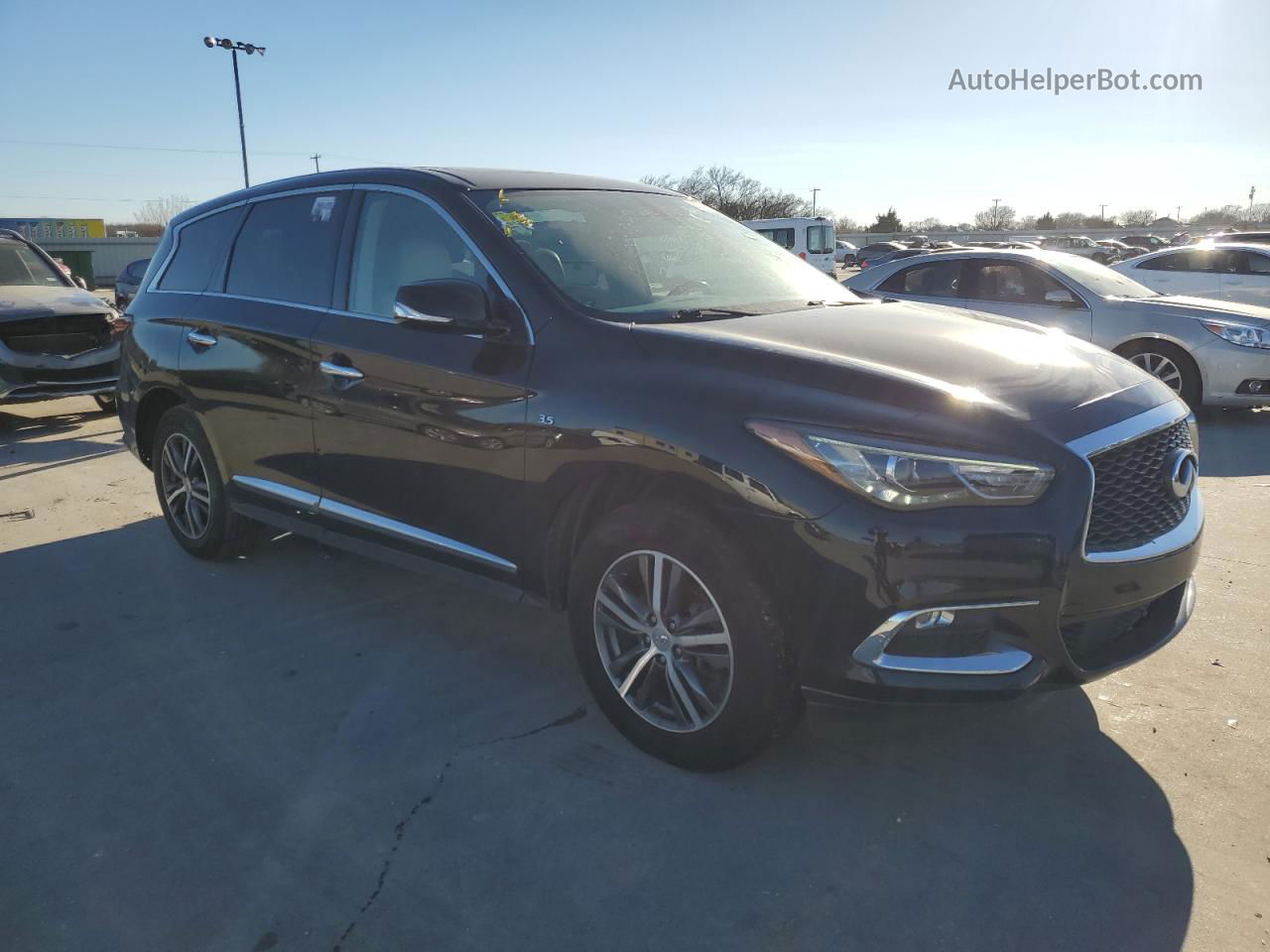 2017 Infiniti Qx60  Черный vin: 5N1DL0MN1HC556256