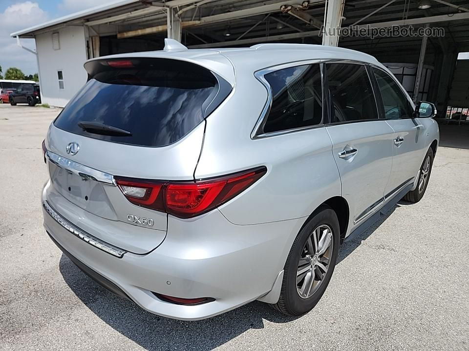 2020 Infiniti Qx60 Luxe Silver vin: 5N1DL0MN1LC506434