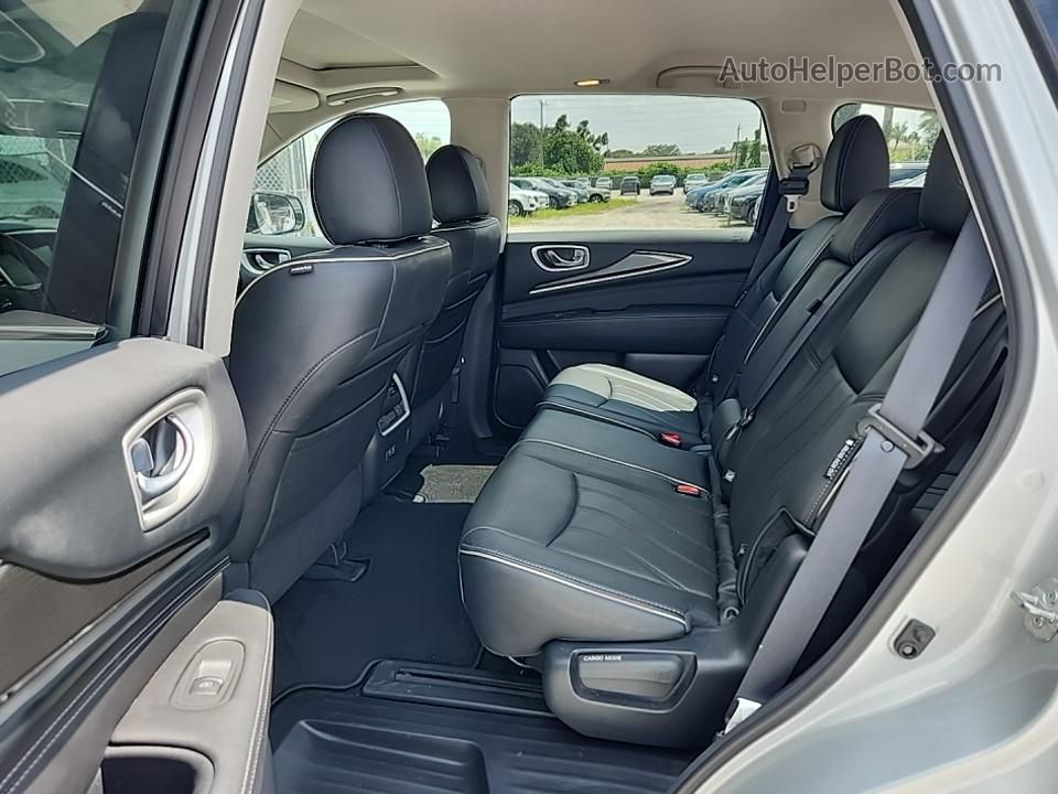 2020 Infiniti Qx60 Luxe Silver vin: 5N1DL0MN1LC506434