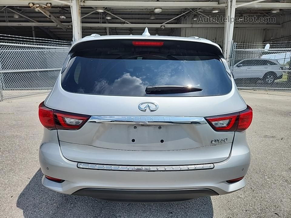 2020 Infiniti Qx60 Luxe Silver vin: 5N1DL0MN1LC506434