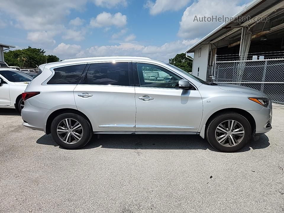 2020 Infiniti Qx60 Luxe Silver vin: 5N1DL0MN1LC506434