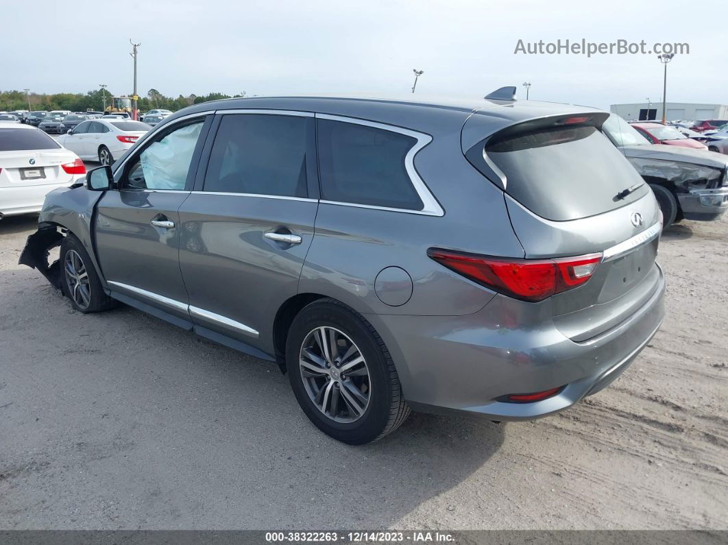 2020 Infiniti Qx60 Pure Gray vin: 5N1DL0MN1LC519703