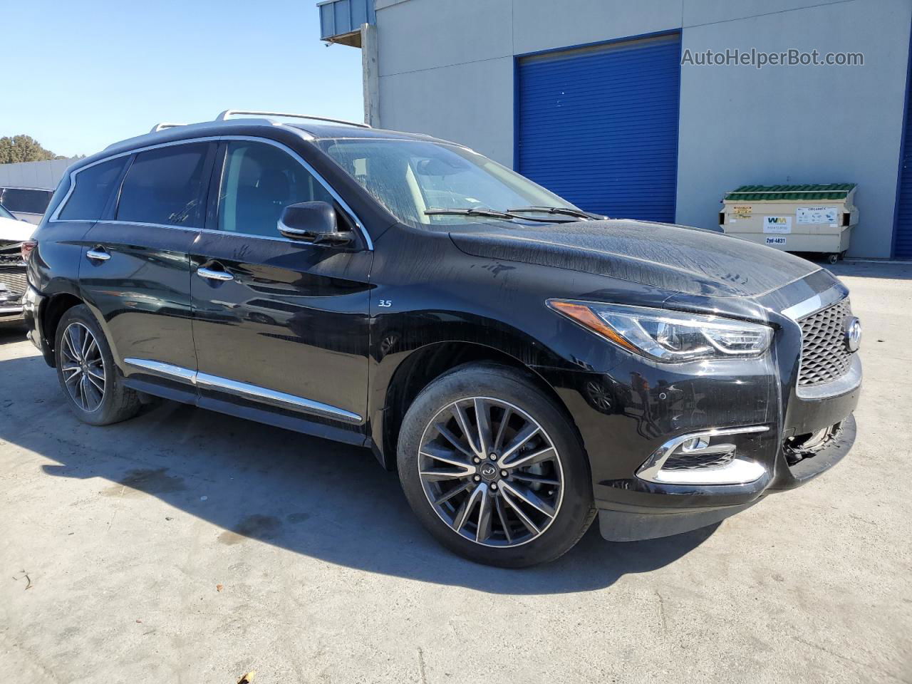 2020 Infiniti Qx60 Luxe Black vin: 5N1DL0MN1LC520902