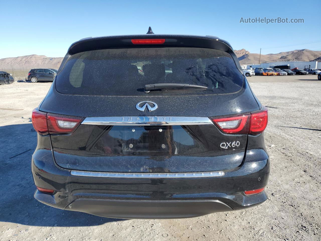 2020 Infiniti Qx60 Luxe Черный vin: 5N1DL0MN1LC540146