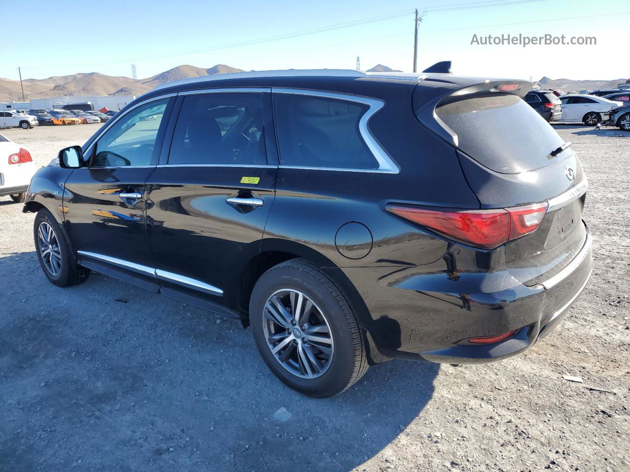 2020 Infiniti Qx60 Luxe Черный vin: 5N1DL0MN1LC540146