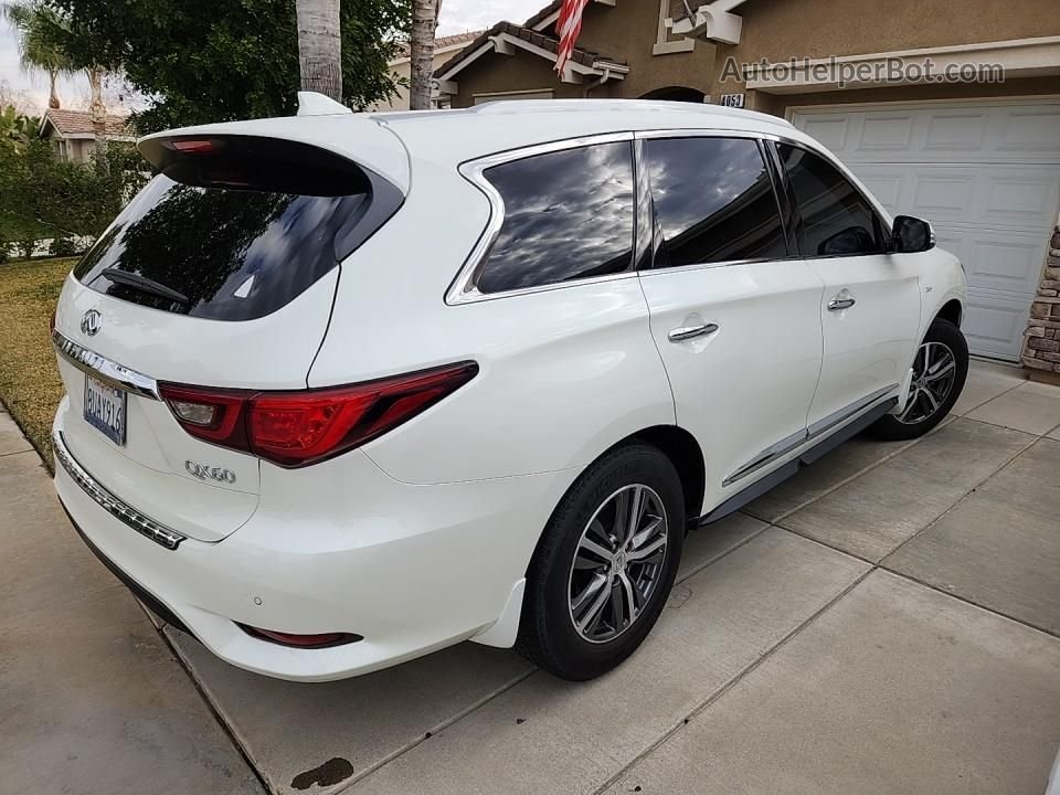 2020 Infiniti Qx60 Luxe/pure/special Edition White vin: 5N1DL0MN1LC541975