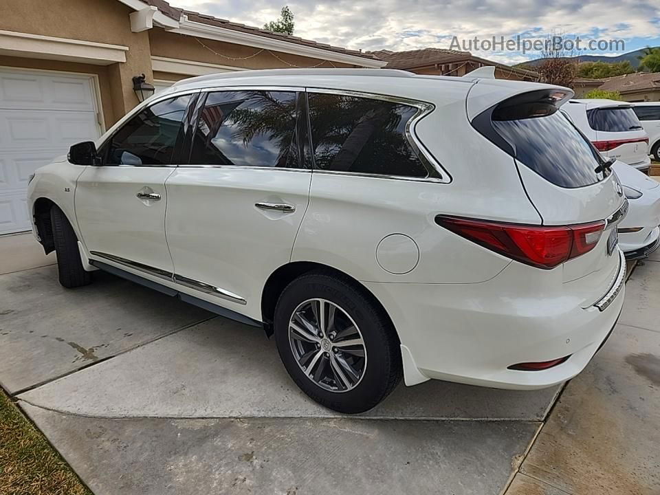 2020 Infiniti Qx60 Luxe/pure/special Edition Белый vin: 5N1DL0MN1LC541975