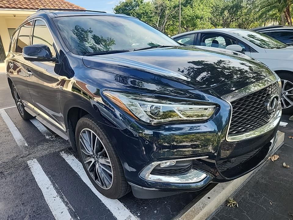 2020 Infiniti Qx60 Luxe/pure/special Edition Синий vin: 5N1DL0MN1LC547386