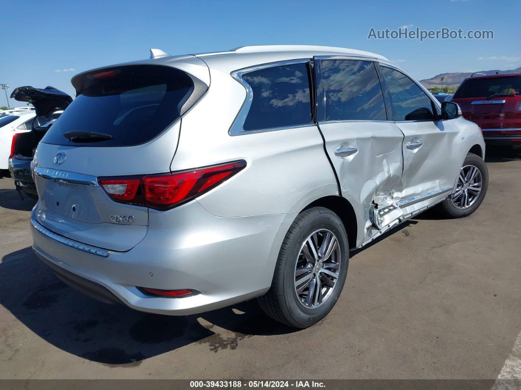 2017 Infiniti Qx60   Silver vin: 5N1DL0MN2HC508104