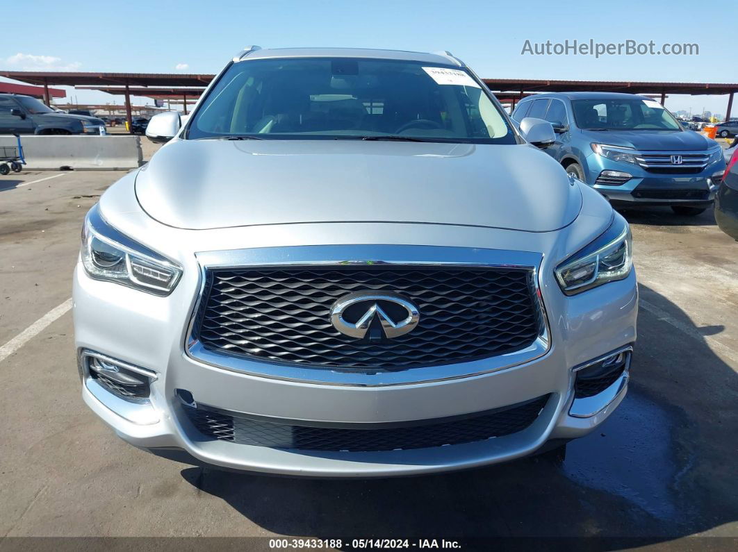 2017 Infiniti Qx60   Silver vin: 5N1DL0MN2HC508104