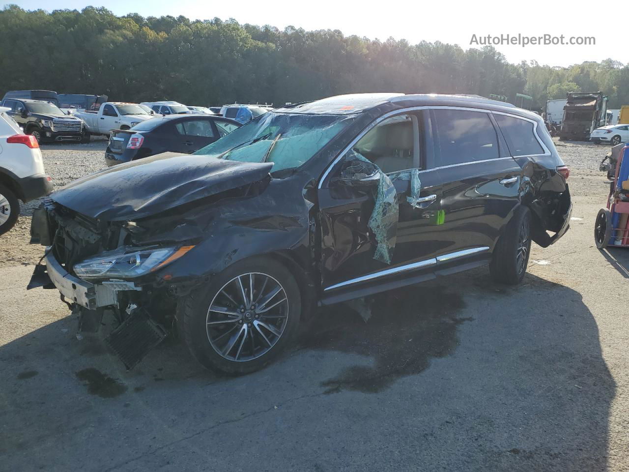 2017 Infiniti Qx60  Silver vin: 5N1DL0MN2HC515781