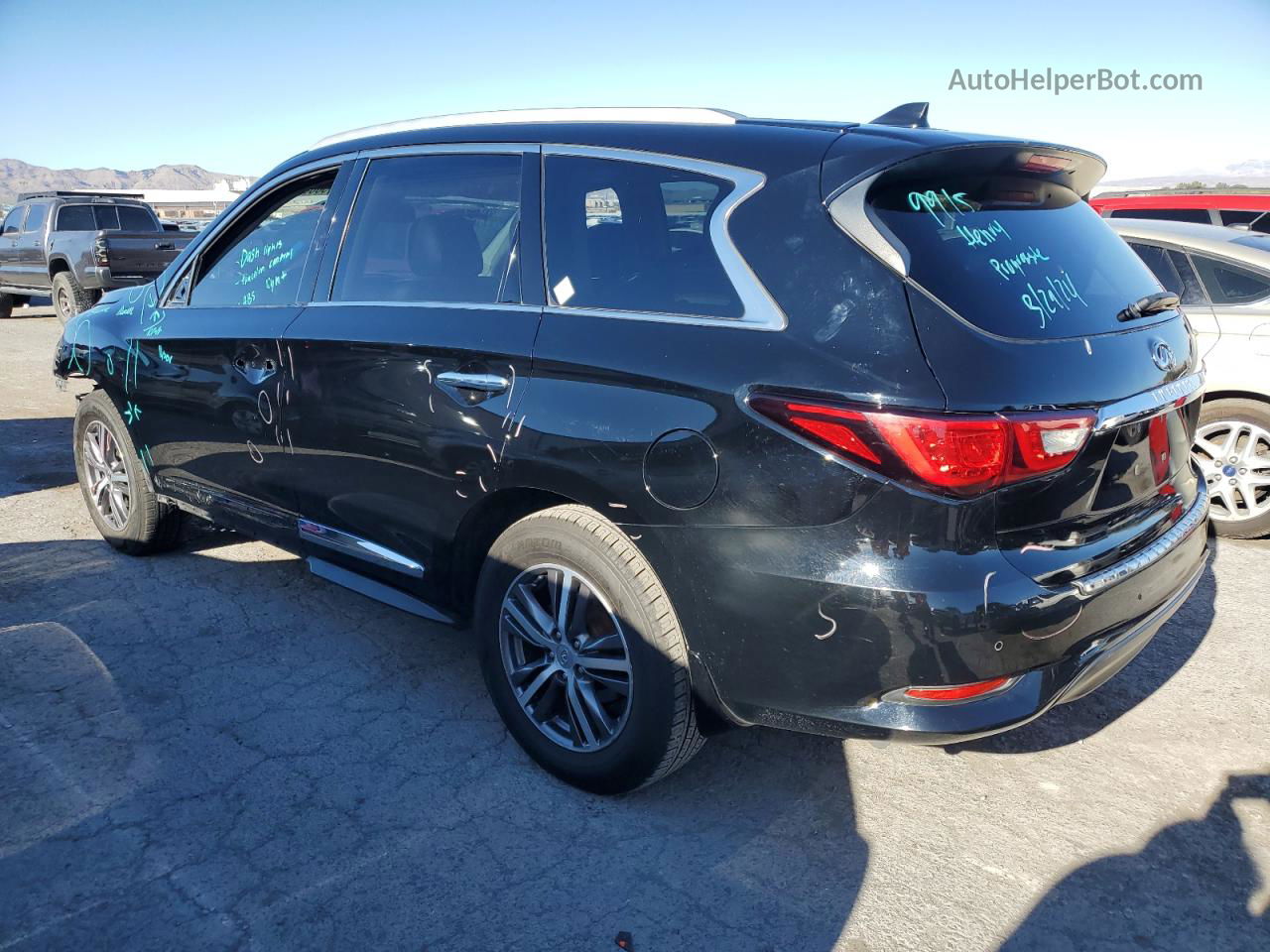 2017 Infiniti Qx60  Черный vin: 5N1DL0MN2HC516168