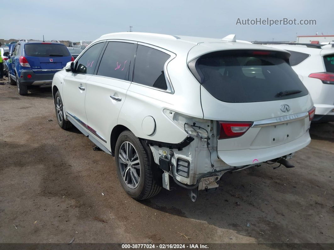 2017 Infiniti Qx60   Белый vin: 5N1DL0MN2HC529065