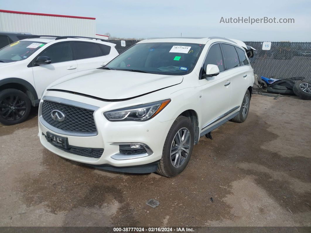 2017 Infiniti Qx60   Белый vin: 5N1DL0MN2HC529065