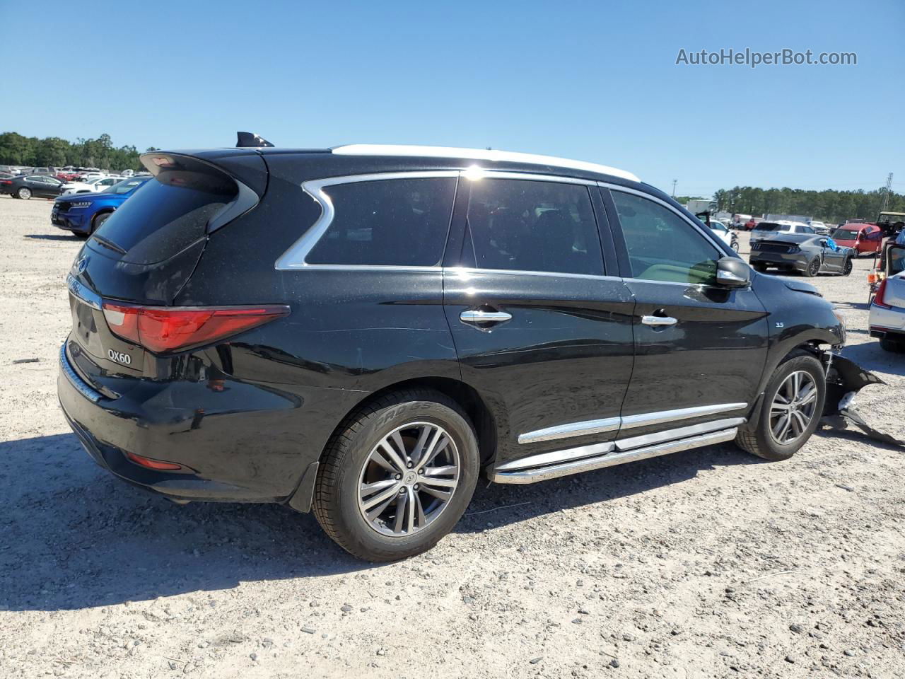 2017 Infiniti Qx60  Черный vin: 5N1DL0MN2HC541197