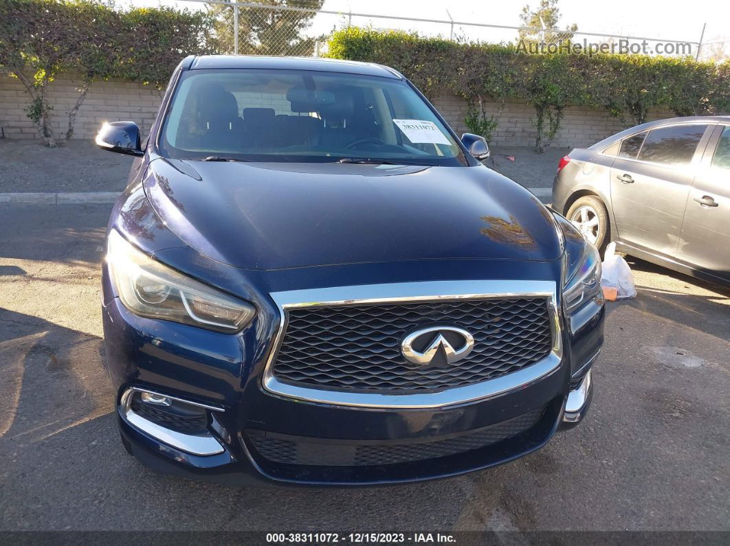 2017 Infiniti Qx60   Blue vin: 5N1DL0MN2HC552121