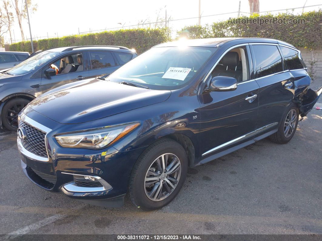 2017 Infiniti Qx60   Blue vin: 5N1DL0MN2HC552121