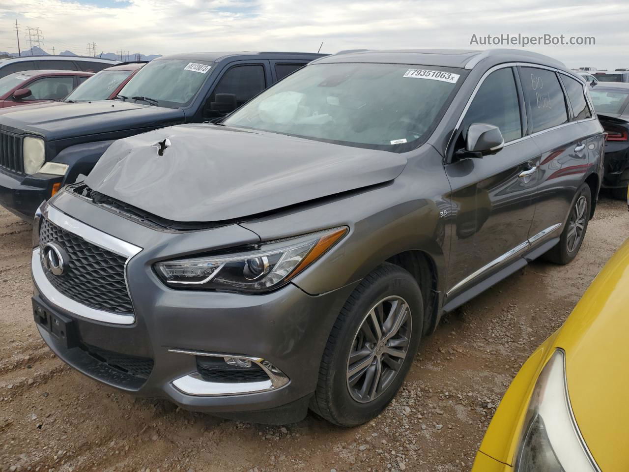 2020 Infiniti Qx60 Luxe Charcoal vin: 5N1DL0MN2LC500917