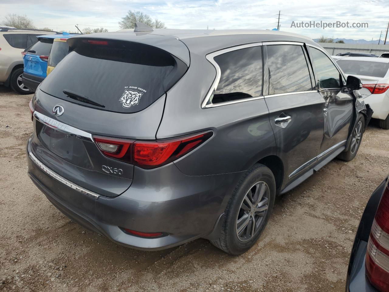 2020 Infiniti Qx60 Luxe Charcoal vin: 5N1DL0MN2LC500917