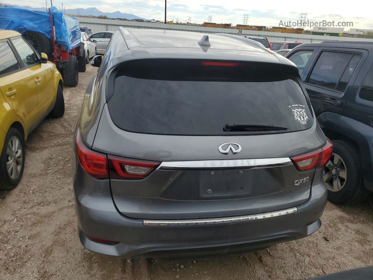 2020 Infiniti Qx60 Luxe Charcoal vin: 5N1DL0MN2LC500917