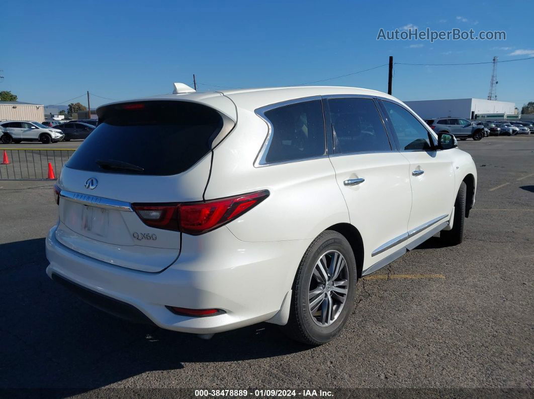 2020 Infiniti Qx60 Pure White vin: 5N1DL0MN2LC518849