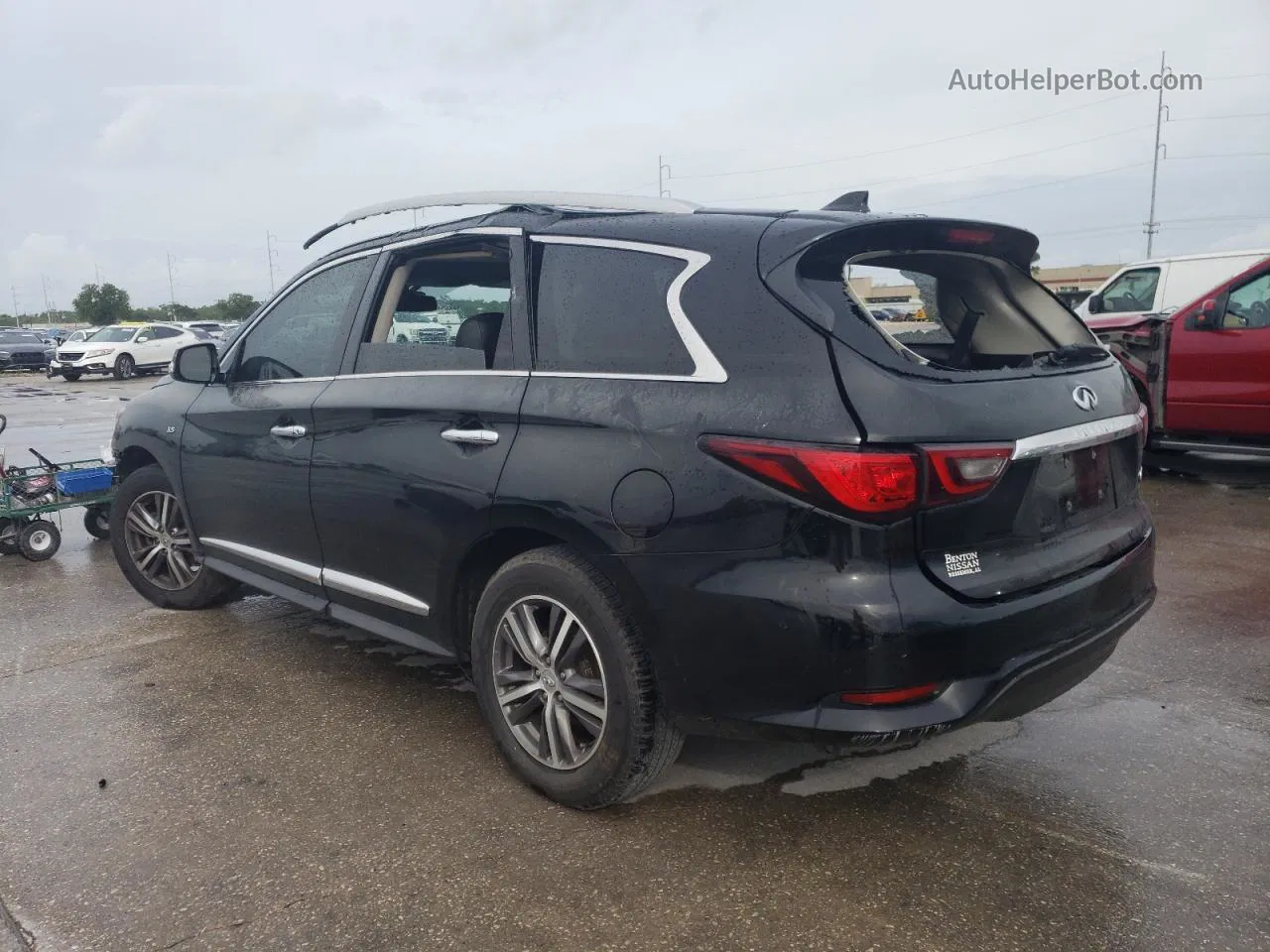 2020 Infiniti Qx60 Luxe Black vin: 5N1DL0MN2LC532346