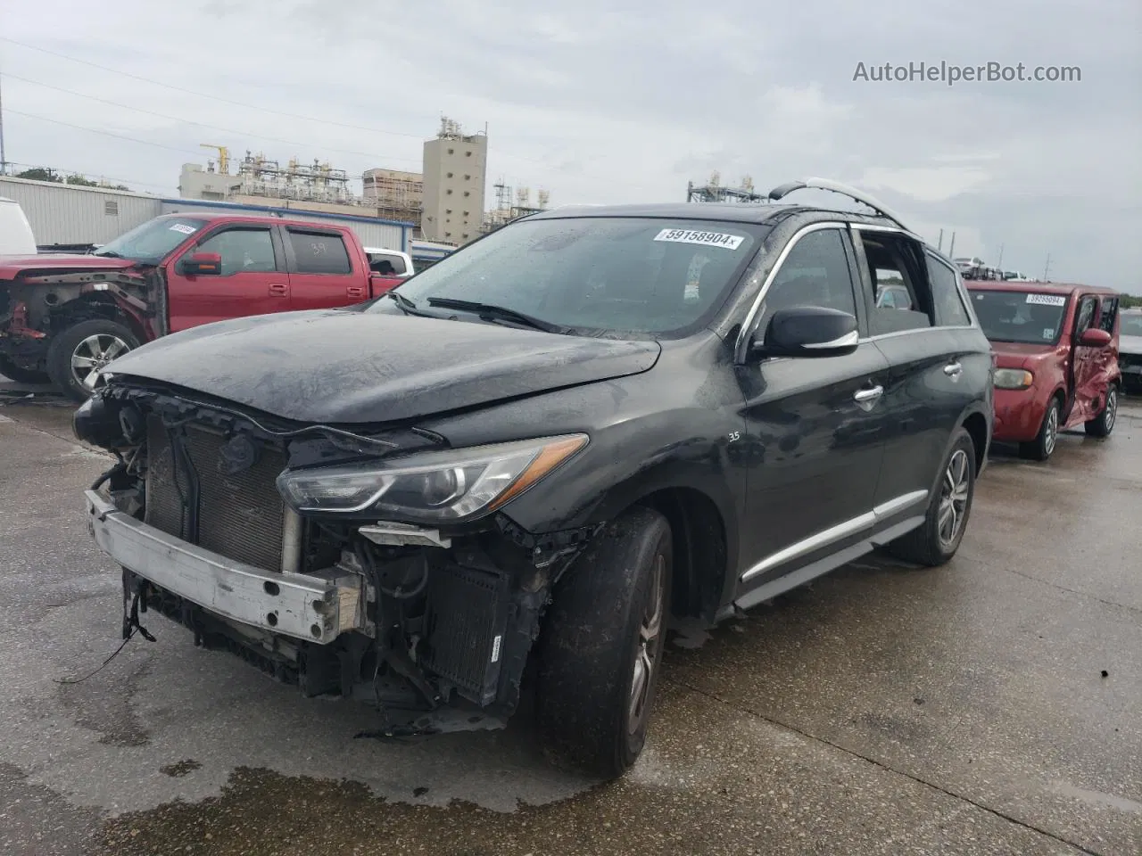 2020 Infiniti Qx60 Luxe Black vin: 5N1DL0MN2LC532346