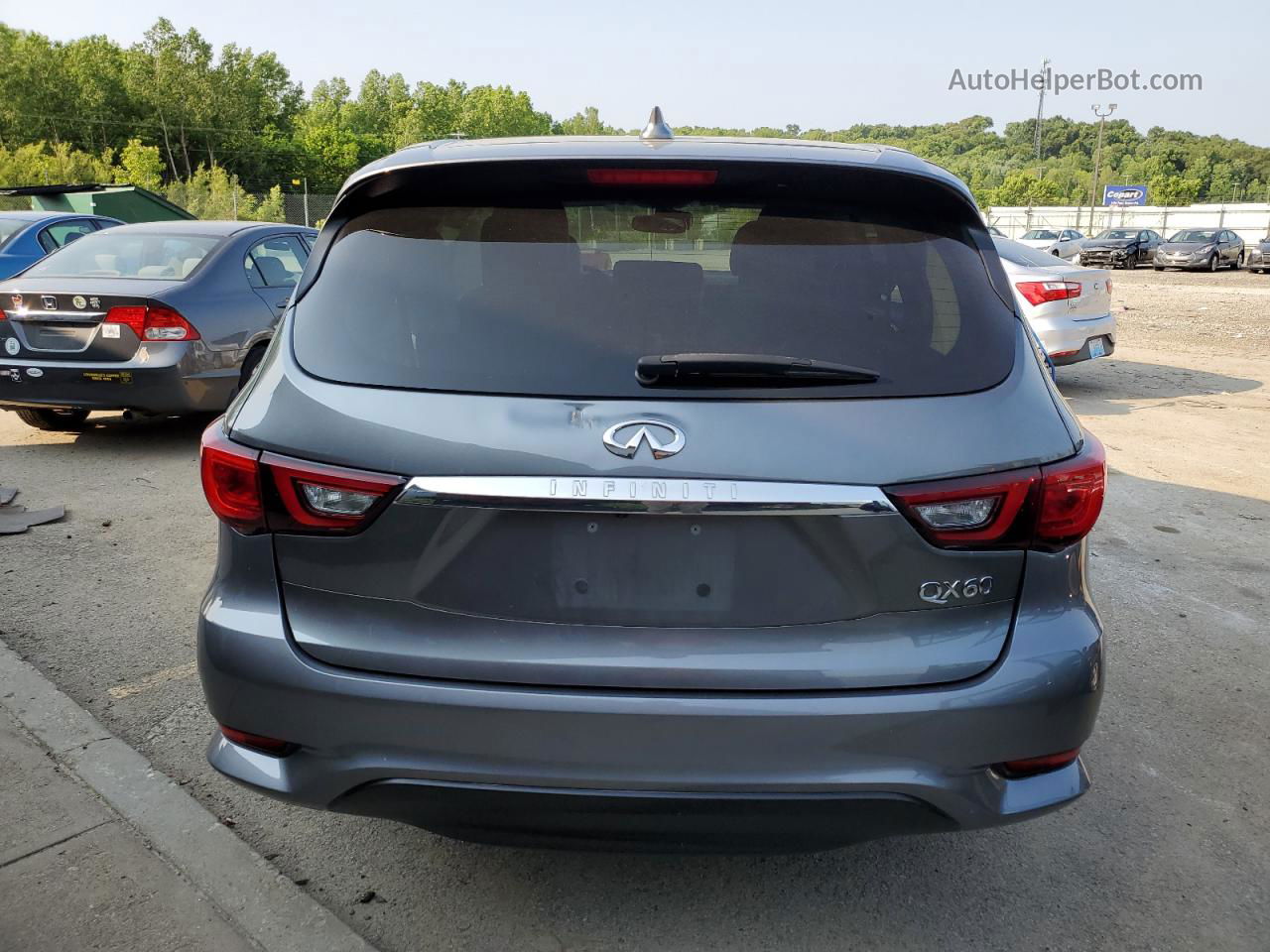 2020 Infiniti Qx60 Luxe Серый vin: 5N1DL0MN2LC533738