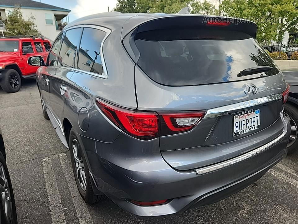 2020 Infiniti Qx60 Luxe Gray vin: 5N1DL0MN2LC541600