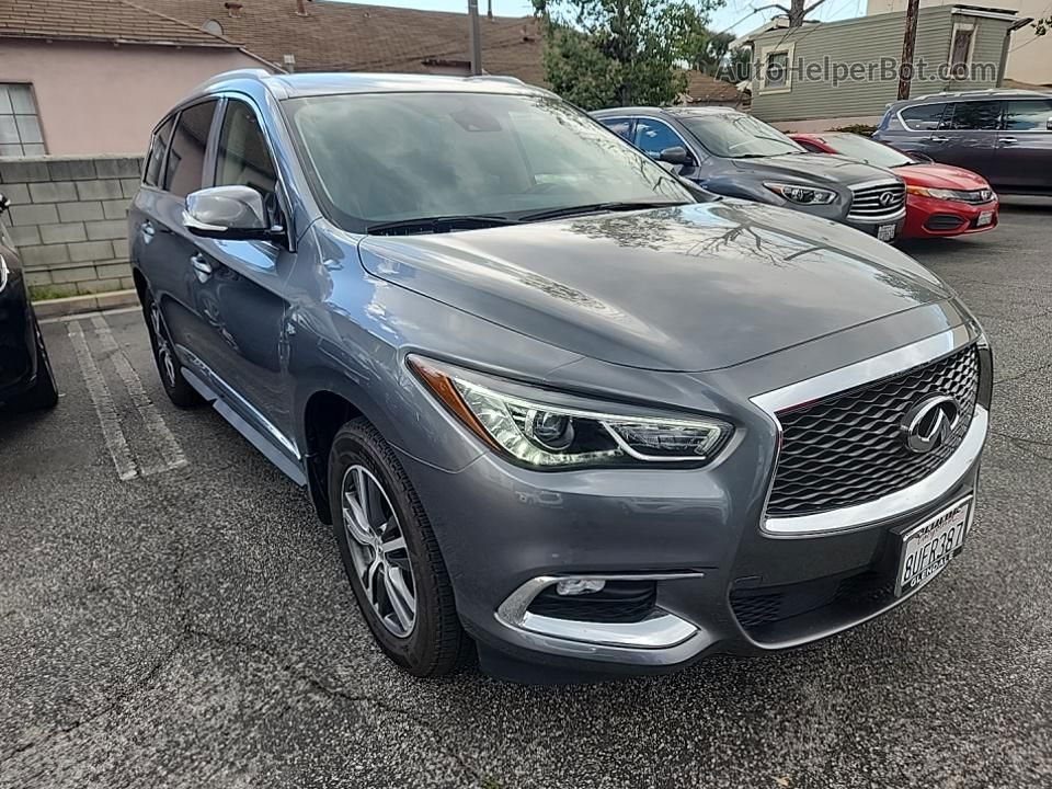 2020 Infiniti Qx60 Luxe Gray vin: 5N1DL0MN2LC541600