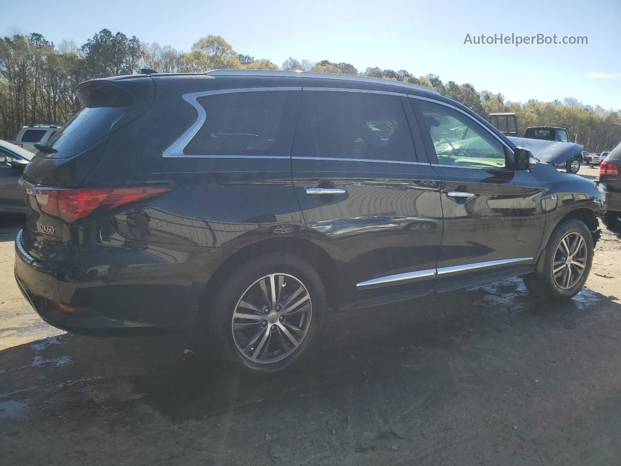 2017 Infiniti Qx60  Черный vin: 5N1DL0MN3HC508807